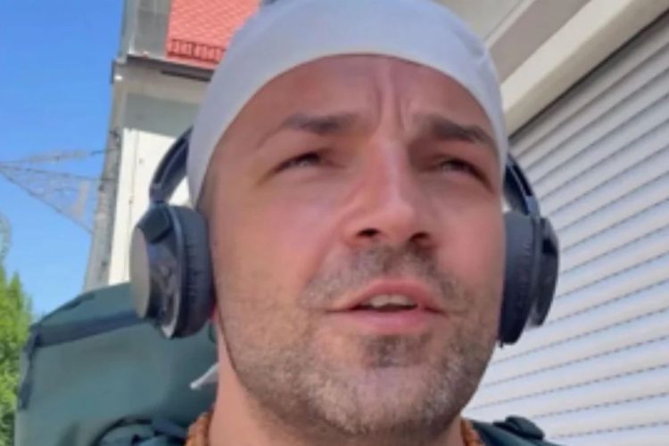 Mihael Pehar započeo pješačenje od Stuttgarta do Međugorja