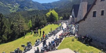 Stotine motorista na Blidinju: Održano peto motohodočašće u Masnoj Luci