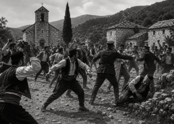 Petrovdanska tučnjava u Kočerinu 1926. : Sukob momaka iz Ljubotića i Privalja