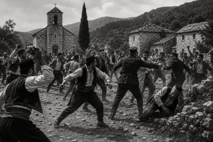 Petrovdanska tučnjava u Kočerinu 1926. : Sukob momaka iz Ljubotića i Privalja