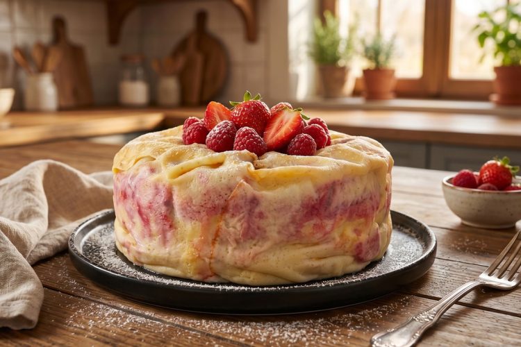 Elegantna palačinka torta s mascarponeom i voćem koju ćete obožavati