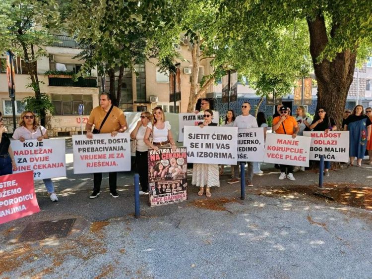 Uposlenici pravosuđa u HNŽ-u peti dan u štrajku upozorenja: Traže nastavak pregovora
