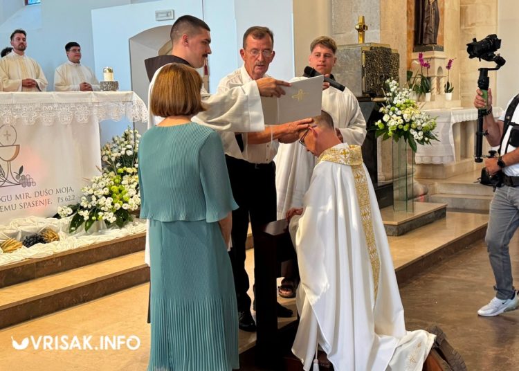 Fra David Slišković proslavio mladu misu u Širokom Brijegu