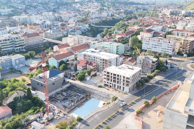 Poslovna zgrada od 21,68 milijuna KM raste u centru Mostara: U gradnji sudjeluje i širokobriješka tvrtka
