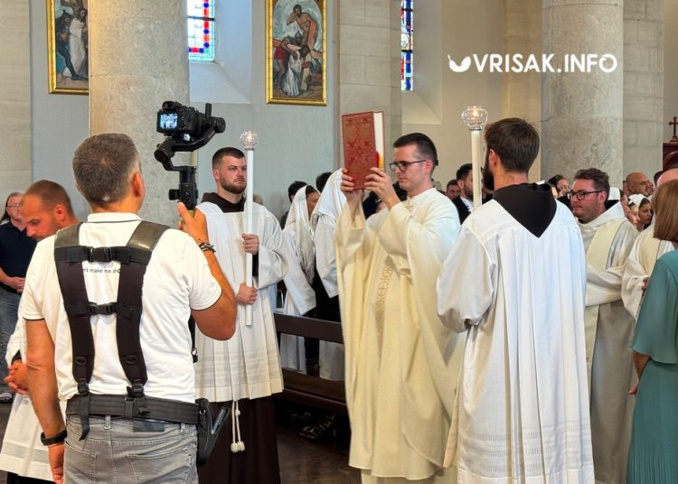 Fra David Slišković proslavio mladu misu u Širokom Brijegu
