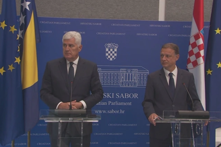 Čović u Zagrebu: S Jandrokovićem razgovarao o položaju Hrvata i budućnosti BiH