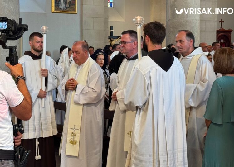 Fra David Slišković proslavio mladu misu u Širokom Brijegu