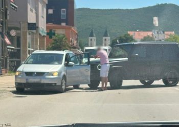Prometna nezgoda u Međugorju, promet se odvija usporeno