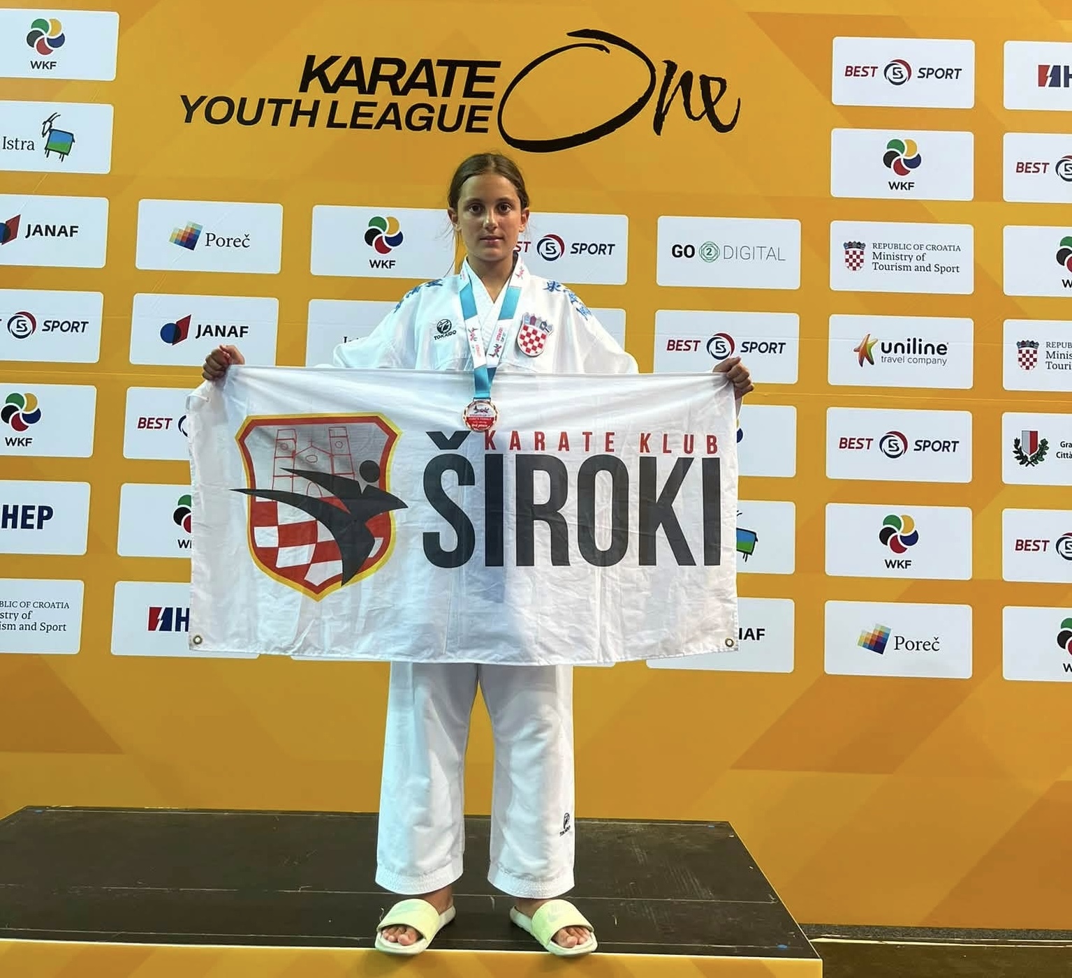 Bronca za Ivu Kožul iz Širokog na prestižnom WKF Youth Cupu