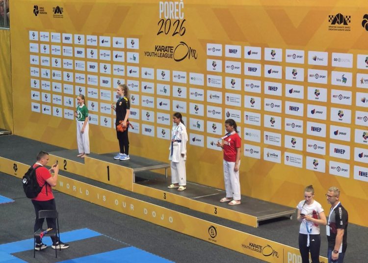 Mlada Širokobriježanka Iva Kožul osvojila broncu na prestižnom WKF Youth Cupu