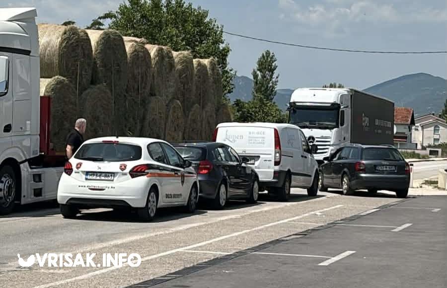 Lančani sudar kod Ljubuškog: Na terenu policija