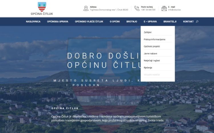 Nova elektronička usluga dostupna građanima općine Čitluk: „Virtualni matičar“