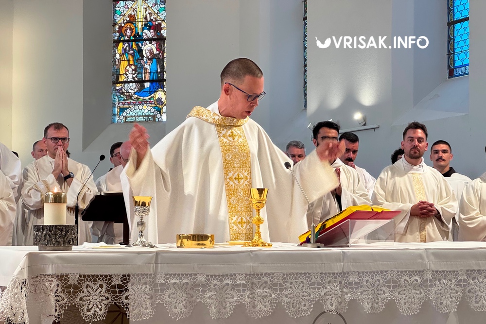 Fra David Slišković proslavio mladu misu u Širokom Brijegu Fra David Slišković proslavio mladu misu u Širokom Brijegu