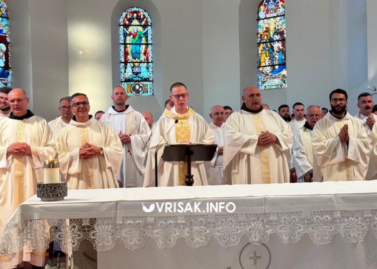 Fra David Slišković proslavio mladu misu u Širokom Brijegu