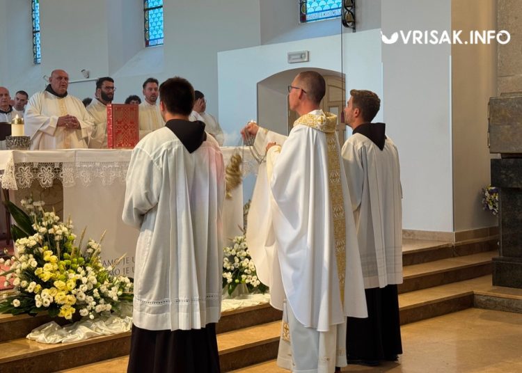 Fra David Slišković proslavio mladu misu u Širokom Brijegu