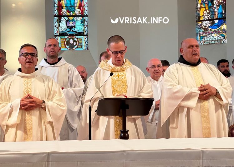Fra David Slišković proslavio mladu misu u Širokom Brijegu