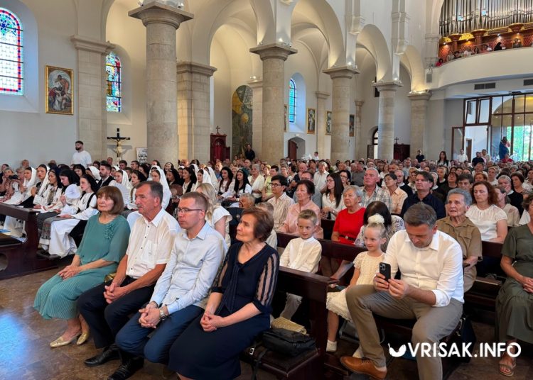Fra David Slišković proslavio mladu misu u Širokom Brijegu