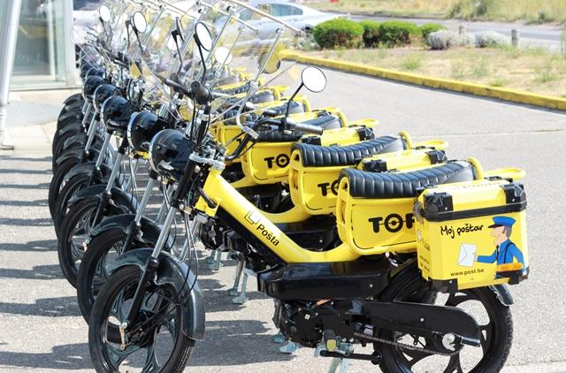 HP Mostar nabavio 11 električnih mopeda za područje Mostara, Širokog Brijega, Posušja, Čapljine i Gruda