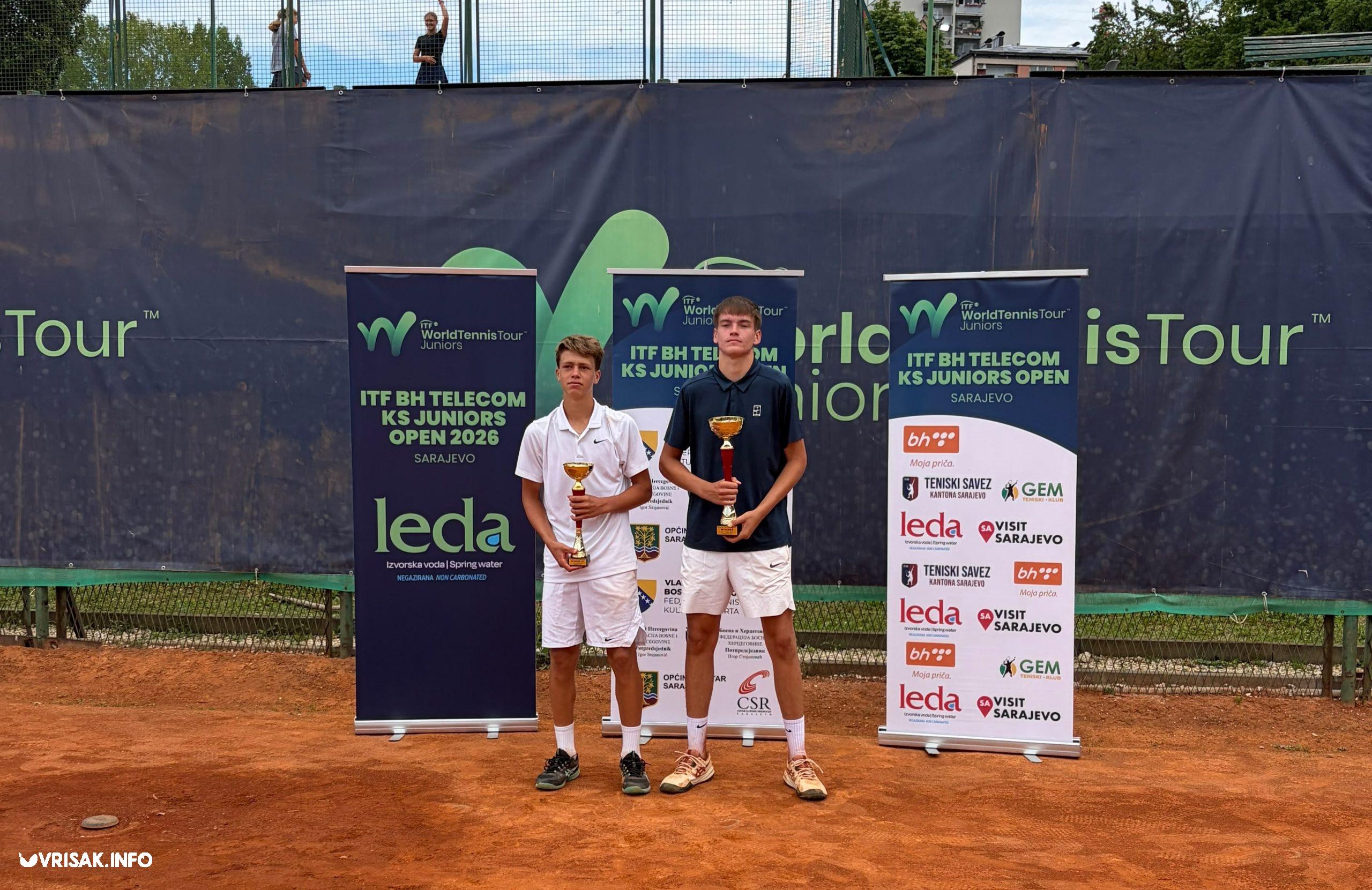 Širokobriježanin Marko Čolak osvojio juniorski ITF turnir u Sarajevu