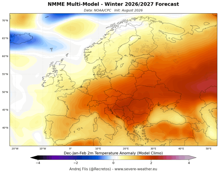 El Niño će trajati gotovo cijelu zimu: Evo što očekuje Hrvatsku i BiH u nadolazećim mjesecima