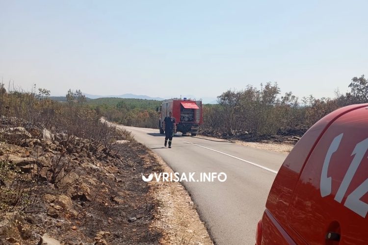 Požar u Buhovu i Hamzićima ponovno se bio aktivirao: Širokobriješki vatrogasci ga ugasili
