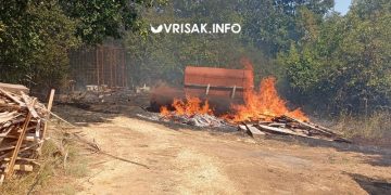 Požar u Širokom Brijegu: Vatra se približila objektima između Trna i Dobrkovića, vatrogasci na terenu