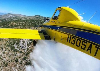 Avion iz Mostara gasi Trebinje, puni se u Dubrovniku, pilot je iz Južnoafričke Republike
