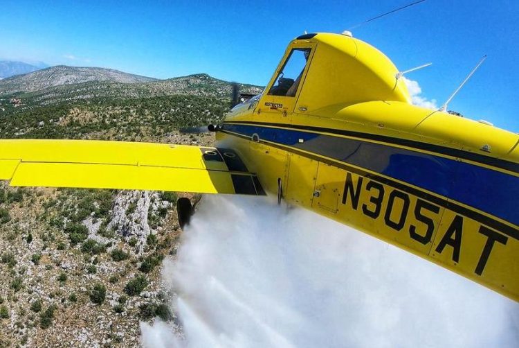 Avion iz Mostara gasi Trebinje, puni se u Dubrovniku, pilot je iz Južnoafričke Republike