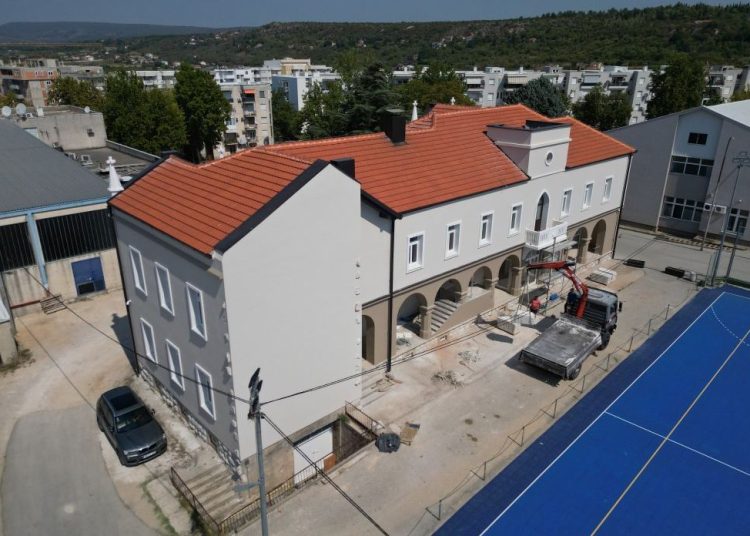 Čitluk: Privodi se kraju obnova vanjskog dijela bivše franjevačke rezidencije