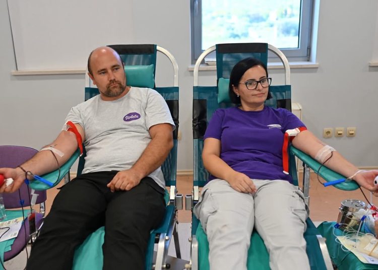 Grude: U Violeti prikupljeno 46 doza krvi, odazvalo se 50 darivatelja