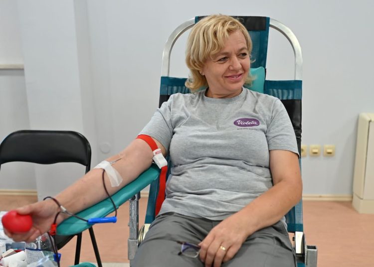 Grude: U Violeti prikupljeno 46 doza krvi, odazvalo se 50 darivatelja