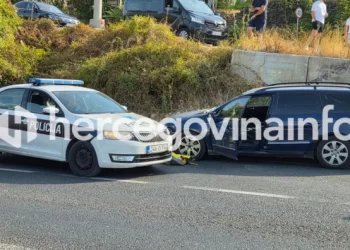 Teška prometna nesreća kod Mostara: Poginuo pješak, promet usporen
