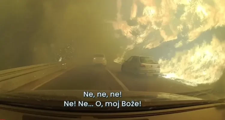 Mađari s trogodišnjim djetetom bježali kroz vatru kod Omiša