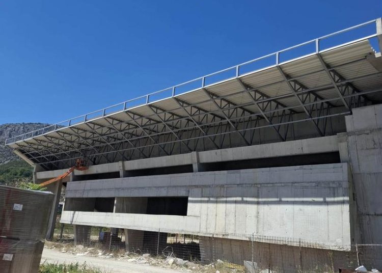 Pogledajte kako napreduju radovi na Olimpijskom bazenu u Mostaru