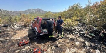 Požar u neumskoj općini pod kontrolom gasitelja