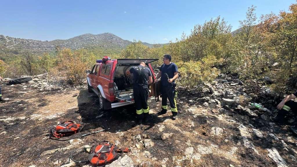 Požar u neumskoj općini pod kontrolom gasitelja Požar u neumskoj općini pod kontrolom gasitelja