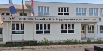 Široki Brijeg: Područni vrtić Ljuti Dolac od 1. rujna otvara vrata za 58 djece