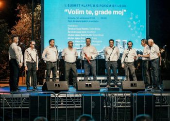 Široki Brijeg: Ugodna ljetna večer uz zvuke klapske pjesme