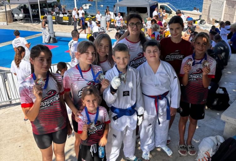Poskoci briljirali na Korčuli: U Posušje donose čak 11 medalja