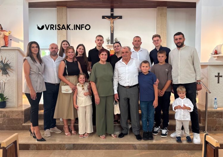 Zlatni pir Slave i Ive Ćosić iz Buhova, 50 godina ljubavi, obitelji i zajedništva