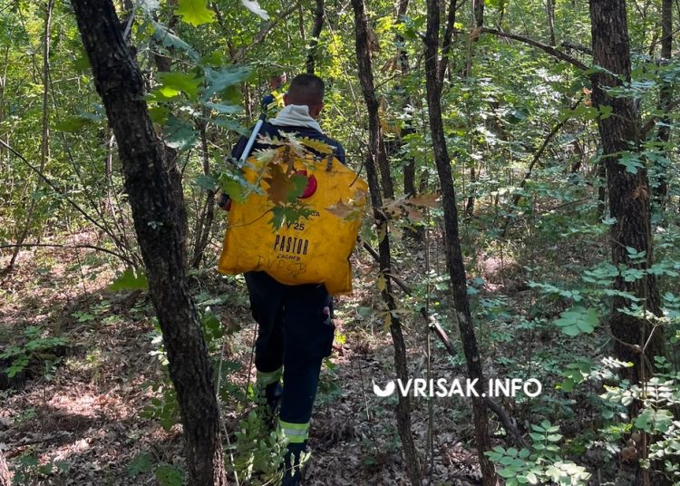 Požar u Širokom Brijegu: Vatra se približila objektima između Trna i Dobrkovića, vatrogasci na terenu