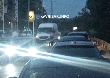Prometna nezgoda u Širokom Brijegu, promet se odvija naizmjenično