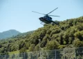 Helikopterom prevezen pacijent iz Banje Luke u Trebinje