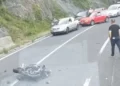 Teška prometna nesreća na M-17: Putnica na motociklu teško ozlijeđena