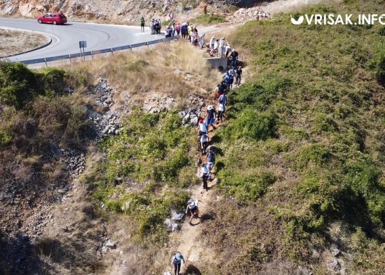 Hodočasnici iz Međugorja i drugih mjesta krenuli prema Rami: Srdačan doček priređen im u Širokom Brijegu