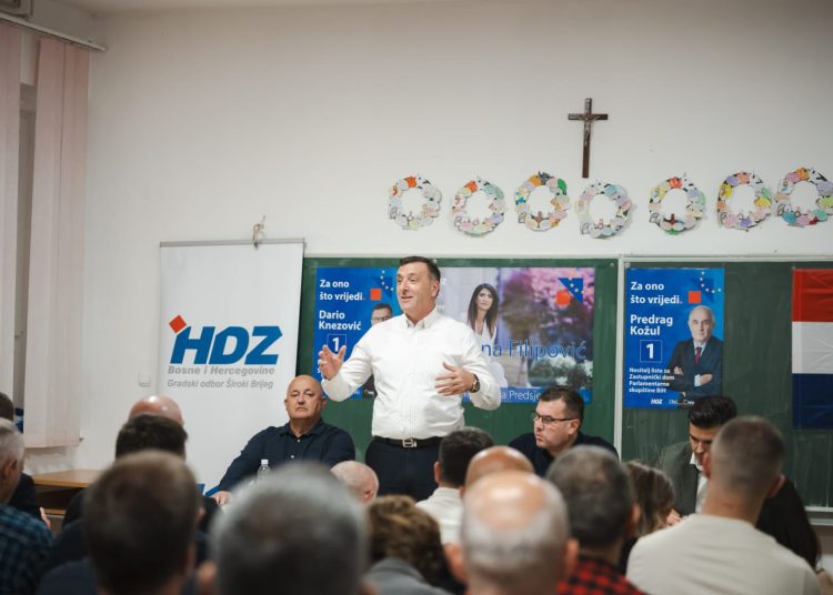 Masovni skupovi u Mokrom i Brigu – utvrde HDZ-a BiH i snaga koja traje