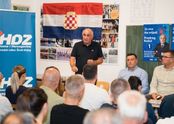 GO HDZ BiH Široki Brijeg: Oni s 20 posto hrvatskih glasova ne mogu imati člana Predsjedništva