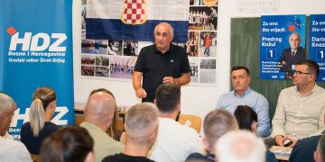 GO HDZ BiH Široki Brijeg: Oni s 20 posto hrvatskih glasova ne mogu imati člana Predsjedništva