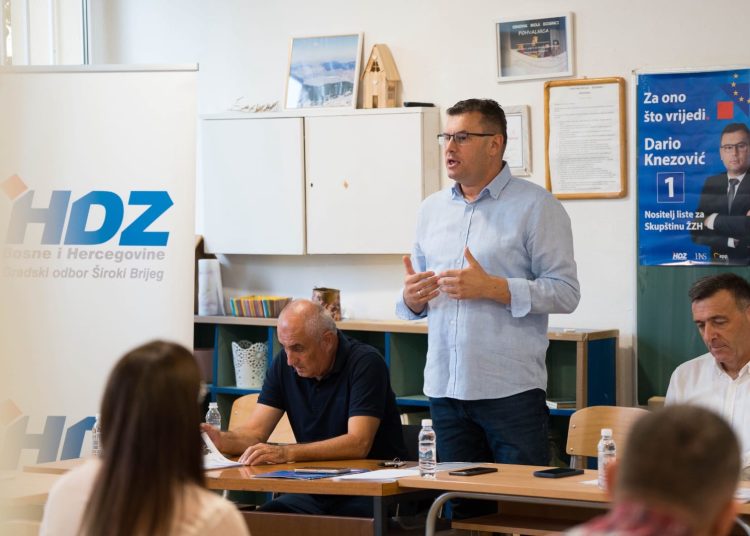 HDZ BiH: Stabilna vlast u Skupštini ŽZH temelj je svih pozitivnih pomaka u županiji