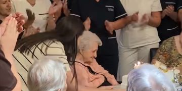 (VIDEO) Nevjerojatan jubilej u Grudama: Anka Nikolić slavi 106. rođendan